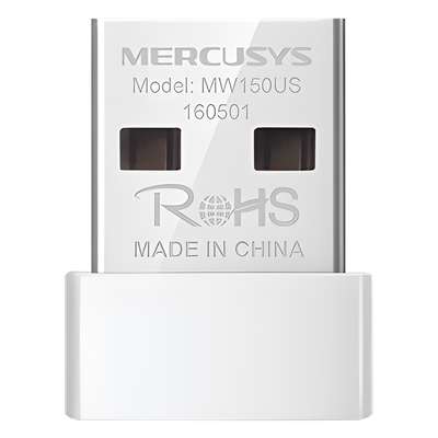 Adaptador Inalámbrico N / 150 Mbps 2.4 GHz / 1 antenas Internas / Diseño Portátil / Más Pequeño y Comodo | SIERRA STORE