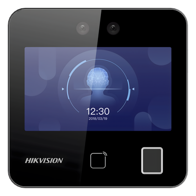 HIKVISION DS-K1T343EFWX-B/S - Terminal de Reconocimiento Facial y Control de Acceso / Pantalla Táctil 4.3 pulgadas / Wi-Fi / Facial | SIERRA STORE
