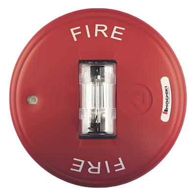 Estrobo-Sirena de Techo / 15-150 cd / 16-33 VCC / 6" x 2.6" / UL 464 y UL 1971 / Rojo | SIERRA STORE