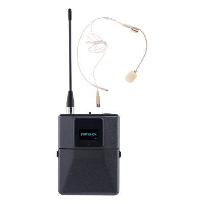 Micrófono Inalámbrico Digital / Banda U 540-690 MHz / Modulación pi/4-DQPSK / Autonomía 10 Horas / Display OLED / Potencia Ajustable | SIERRA STORE