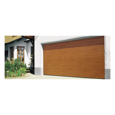 ACCESSPRO GARAGE-148-W - Puerta de Garage D/ Alta calidad / 14x8 pies / AISLADA / Estilo Americana / Imitacion Madera / Golden Oak / | SIERRA STORE