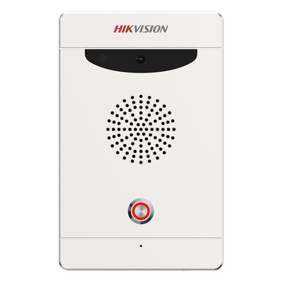 HIKVISION DS-PEA103-CK1-E1 - Estación de Alarma de Pánico con Video / 2 Megapixel / Audio Bidireccional / PoE / IP65 / IK08 / Montaje | SIERRA STORE