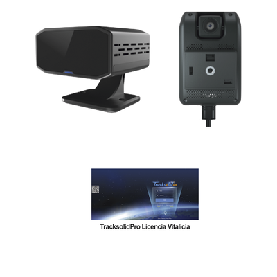 Dashcam Dual IP / 4G / ADAS / DMS con IA / Comunicación Bidireccional / Licencia Plataforma Incluida | SIERRA STORE