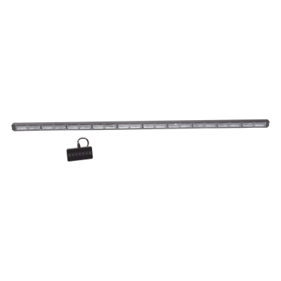 Barra de luz de advertencia de 10 Módulos de 6 LED, 49 Pulgadas, Ámbar/Claro | SIERRA STORE