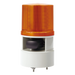 Baliza Indicadora Industrial / LED Ámbar / Sirena 105 dB / 5 Tonos / 4 Patrones / 12-24 VCD / IP Resistente a Vibraciones | SIERRA STORE