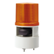 Baliza Indicadora Industrial / LED Ámbar / Sirena 105 dB / 5 Tonos / 4 Patrones / 12-24 VCD / IP Resistente a Vibraciones | SIERRA STORE