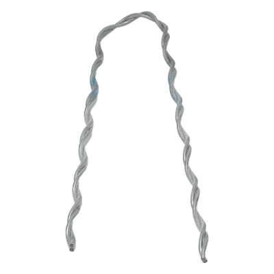 Remate Preformado para Cable Guía de Acero / Acero Galvanizado / Ø 1.2 - 1.3 mm / Tensión 1300 N / Longitud 160 mm (0.52 ft) / | SIERRA STORE