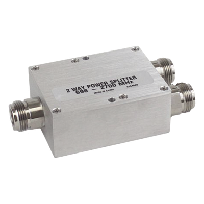 Divisor de Potencia Wilkinson / 2 Vías / 694-2700 MHz / 50W / Conectores 4.3-10 / IP64 / PIM -154 dBc | SIERRA STORE