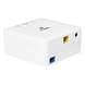 ONU Bridge EPON/GPON / 1 Puerto SC/UPC / 1 Puerto LAN Gigabit / Roseta Integrada / 91x91x41 mm / 4W | SIERRA STORE