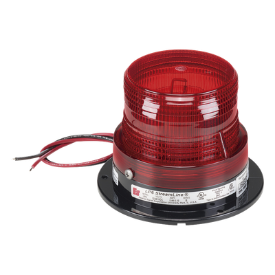 Estrobo streamline / Mini / 12-48 Vcc / 120 Vca / Rojo / 3-5/8' (111 mm) alto / NEMA 4X | SIERRA STORE