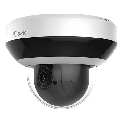 HiLook by HIKVISION PTZ-N2204I-DE3(F) - Mini Domo PTZ IP / 2 Megapixel / Zoom Óptico 4X / IR EXIR 20 m (65.6 ft) / WDR 120 dB / PoE / | SIERRA STORE