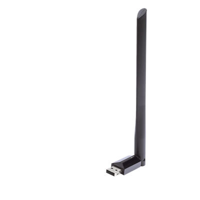 Adaptador USB Wi-Fi / Dual Band AC600 / 200 Mbps 2.4 GHz + 433 Mbps 5 GHz / Antena 5 dBi / USB 2.0 | SIERRA STORE