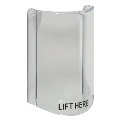 Cubierta Protectora / Policarbonato Superresistente / Sin Alarma / Montaje por Pestañas / 135x89x45 mm / -40 a 49°C | SIERRA STORE