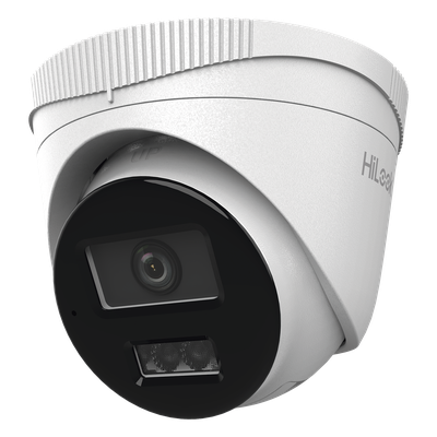 HiLook by HIKVISION IPC-T240HA-U - HiLook Series / Turret IP 4 Megapixel  / Lente 2.8 mm / 30 mts IR / Micrófono Integrado / Exterior | SIERRA STORE