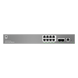 Switch Administrable L2++ / 8 Puertos Gigabit PoE 120W / 2 Puertos 2.5G SFP / 26 Gbps / Gestión Cloud / VLAN 4K | SIERRA STORE