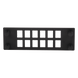 PANDUIT FPONEAP12 - Placa para Adaptadores de Fibra Óptica / 12 Posiciones / Compatible con Gabinetes FPONE3 y FPONE4 / 4.53' x 41.6' | SIERRA STORE