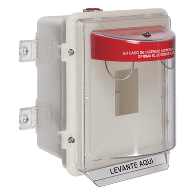 Protector Universal para Estación Manual / Policarbonato UV / Empotrado 4 pulgadas / NEMA 3R / -40°F a 250°F / UL/cUL/ADA | SIERRA STORE