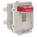 Protector Universal para Estación Manual / Policarbonato UV / Empotrado 4 pulgadas / NEMA 3R / -40°F a 250°F / UL/cUL/ADA | SIERRA STORE