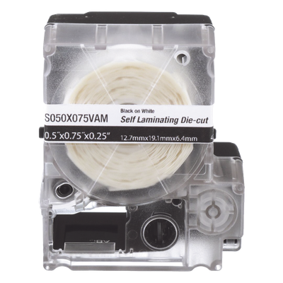PANDUIT S050X125VAM - Casete de Etiquetas Autolaminadas / 12.7 x 31.8 mm / 200 Etiquetas / Cables 3.1 a 7 mm (0.12 a 0.28 in) / | SIERRA STORE