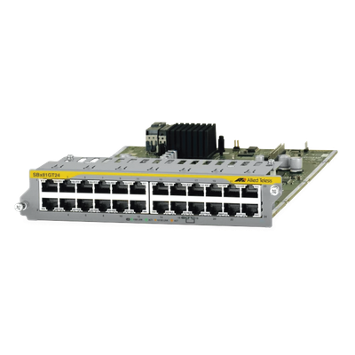 Tarjeta de línea / 24 puertos Gigabit PoE+ / 48 Gbps / 36 Mpps / 8.1 x 12.3 x 1.6 in | SIERRA STORE