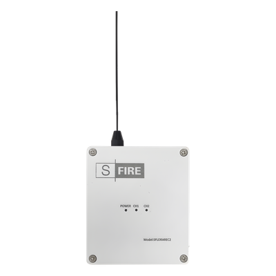Receptor Inalámbrico / Alcance 2500 m (8202.1 ft) / 2 Salidas de Relevador Tipo C / Frecuencia 433.92 MHz / Contacto Seco para Panel | SIERRA STORE