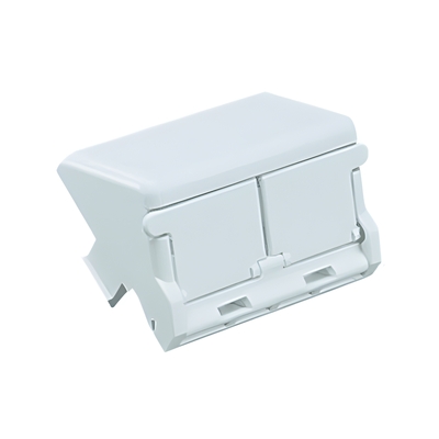 PANDUIT CHS2SIW-X - Módulo de Inserción / 2 Puertos Inclinados / Ventana de Identificación / 1.56' x 1.34' | SIERRA STORE