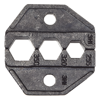 Matriz Ponchadora / Conectores F / RG59 y RG6 / Engarce Hexagonal Triple / 0.255'' × 0.320'' × 0.350'' / 64 g | SIERRA STORE