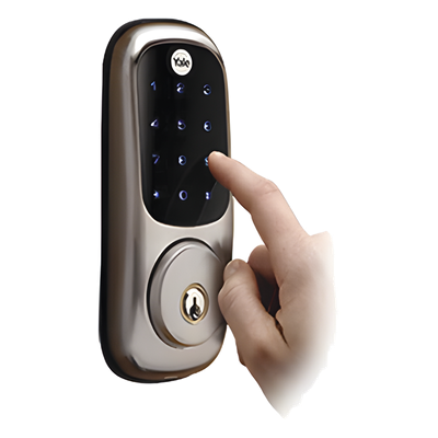 Cerradura electrónica / Teclado táctil y llave mecánica / 250 usuarios Z-Wave / 4 baterías AA / 1 año autonomía / 3 idiomas por voz | SIERRA STORE
