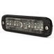 Lux Auxiliar de 12 LED, Rojo/Blanco, Lente Transaprente, Bisel Negro | SIERRA STORE