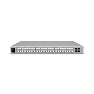 Enterprise Campus 48 PoE, Switch Empresarial Etherlighting™ PoE+++ Capa 3 de 48 Puertos (32 x 10 GbE y 16 x 2.5 GbE) y 4 P...