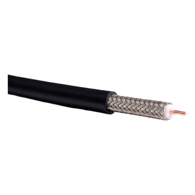 LINKEDPRO BY EPCOM LPRG58/1000 - Cable Coaxial RG-58 / 305 m (1000 ft) / Conductor Cobre Sólido / Blindaje Doble Malla / Cubierta UV | SIERRA STORE