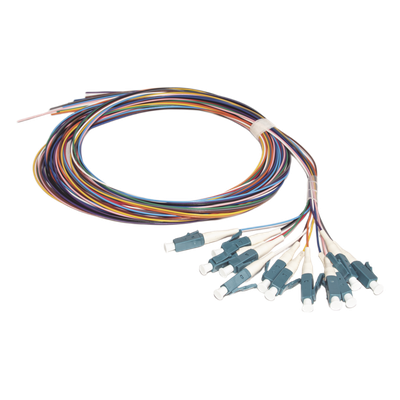 LINKEDPRO BY EPCOM LP-FO-SM-PIG-12-LCU - Kit de Pigtails / Monomodo G.657A2 / LC/UPC / 2 m (6.56 ft) / 0.9 mm / 12 Unidades | SIERRA STORE