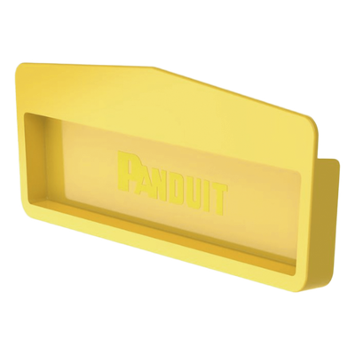 PANDUIT FREC12X4LYL - Tapa Final para Canaleta / 12x4 / Instalación a Presión / 50.8 mm Radio de Curvatura / 13.4 cm x 2.4 cm x 35 cm | SIERRA STORE