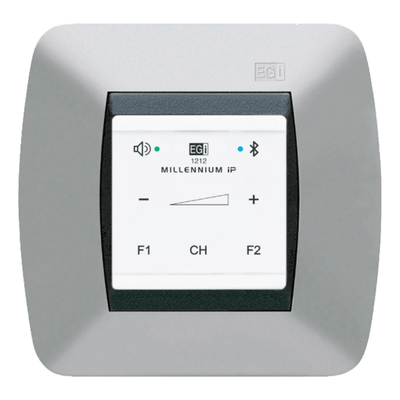 Mando de Audio IP / Control Táctil / Bluetooth 5.0 / Alimentación PoE 802.3af / Montaje en Pared o Superficie | SIERRA STORE