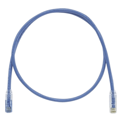 PANDUIT UTPKSP3BU - Cable de Parcheo Cat6 / UTP / 24 AWG / CM / Llaveado / 0.91 m (3 Pies) / Azul | SIERRA STORE