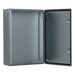 Gabinete Industrial IP66 / Acero Inoxidable 304L / 800x800x300 mm / Cerradura Doble / Puerta 130° / Placa Montaje 2 mm | SIERRA STORE
