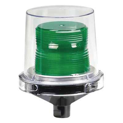 Luz de advertencia LED para ubicaciones peligrosas / 24 VCD / Verde / Clase I, II, III / División 2 / IP66 e IP69K | SIERRA STORE