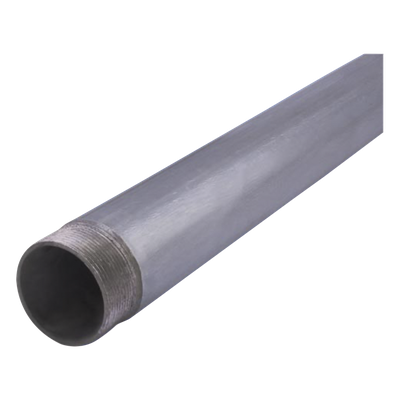 Tubo Conduit Cédula 40 / 1 1/4" (35 mm) / 3.20 m (10.5 ft) / Acero Galvanizado / Sin Cople / NPSM | SIERRA STORE