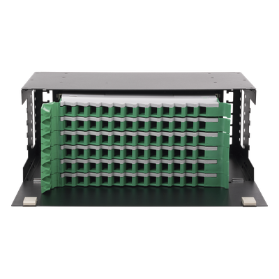LINKEDPRO BY EPCOM LP-ODF-8072 - Distribuidor de Fibra Óptica / 72 Fibras / 19" / 4U / 6 Bandejas Deslizables / Vacío | SIERRA STORE