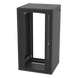 LINKEDPRO BY EPCOM SR-1924-GAP-V4 - Gabinete Abatible de Pared (Con Marco Trasero) con Rack 19" de 24 Unidades. Ventana de Cristal | SIERRA STORE