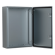 Gabinete Industrial IP66 / Acero Inoxidable 304L / 240x240x150 mm (9.4 x 9.4 x 5.9 in) / Doble Cerradura / Placa de Montaje 2 mm | SIERRA STORE