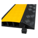 ACCESSPRO AC903-V2 - Protector de Cable / 3 Canales / Carga 5 Toneladas / Canal 30x30 mm / Base Goma y Tapa Plástico / 90 cm Largo / | SIERRA STORE