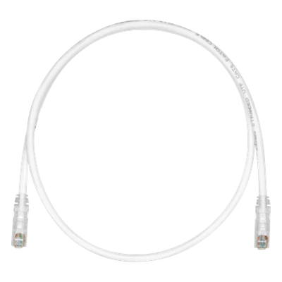 PANDUIT UTPSP3Y - Cable de Parcheo / Cat6 / 24 AWG / CM / 0.91 m (3 ft) / UTP / Blanco Mate | SIERRA STORE
