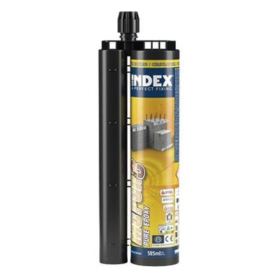Resina Epóxica Estructural / Relación 3:1 / Hormigón Fisurado y Armado / Categoría Sísmica C1-C2 / Rango -40°C a +70°C / 385 ml | SIERRA STORE