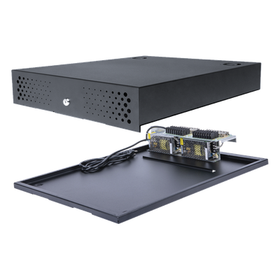 EPCOM INDUSTRIAL GAB-VID2-GTR-16 - Fuente de Poder/ 16 Salidas/ 12-13.2 Vdc@10A. ¡CON ESPACIO PARA RESGUARDAR SU DVR/NVR! | SIERRA STORE
