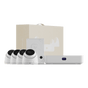 UniFi Protect UNVR Instant Kit – Solución Todo en Uno con NVR Instant, 4 Cáma...