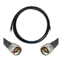 Jumper Coaxial de 50 Ohm con Cable Wilson-400 | Conector N Macho en los Extre...