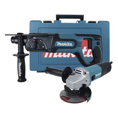 Kit de Martillo Rotatorio SDS PLUS HR2475X4  y Esmeriladora Angular 9557NB de 4-1/2 in | SIERRA STORE