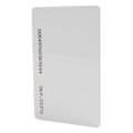 Tarjeta de Proximidad / Formato ISO Delgada / 26 Bits / 125 kHz / Rango -35 a 65 °C / Impresión Doble Cara
