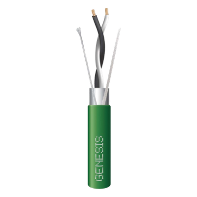Cable de Comunicación / 2x22 AWG / 305 m (1000 ft) / Blindado Trenzado / Plenum / Verde / EIA-485 / BACnet | SIERRA STORE